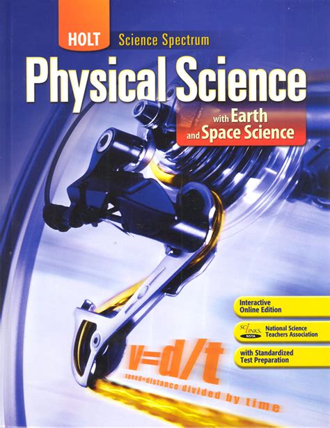 <b>Holt</b> <b>Science</b> Spectrum - <b>Physical</b> <b>Science</b> <b>with Earth</b> and <b>Space</b> <b>Science</b>: Online <b>Textbook</b> Help Course type: Self-paced Available Lessons: 250 Average Lesson Length: 8 min Eligible for. . Holt physical science with earth and space science textbook pdf